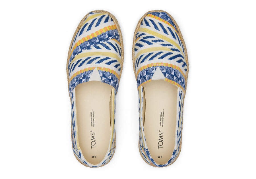 Toms Alpargata Global Jaquard Rope Alpargata Multicolor Chile | CL649-247