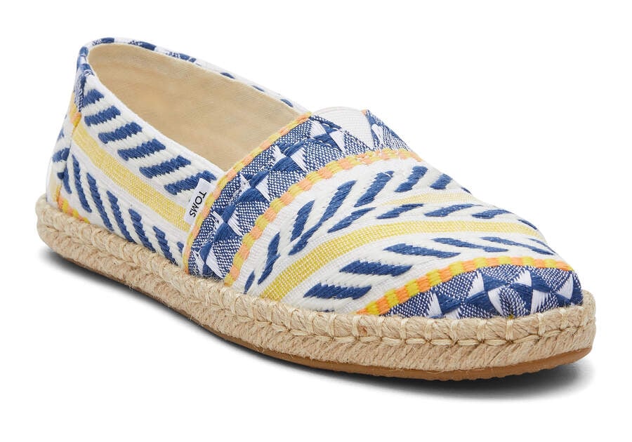 Toms Alpargata Global Jaquard Rope Alpargata Multicolor Chile | CL649-247