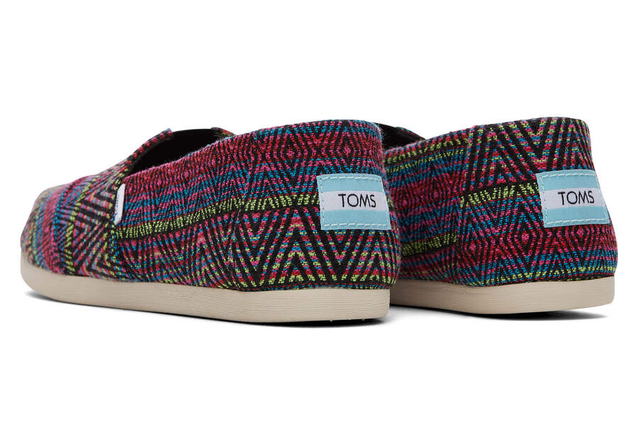 Toms Alpargata Global Woven Negras Chile | CL016-605