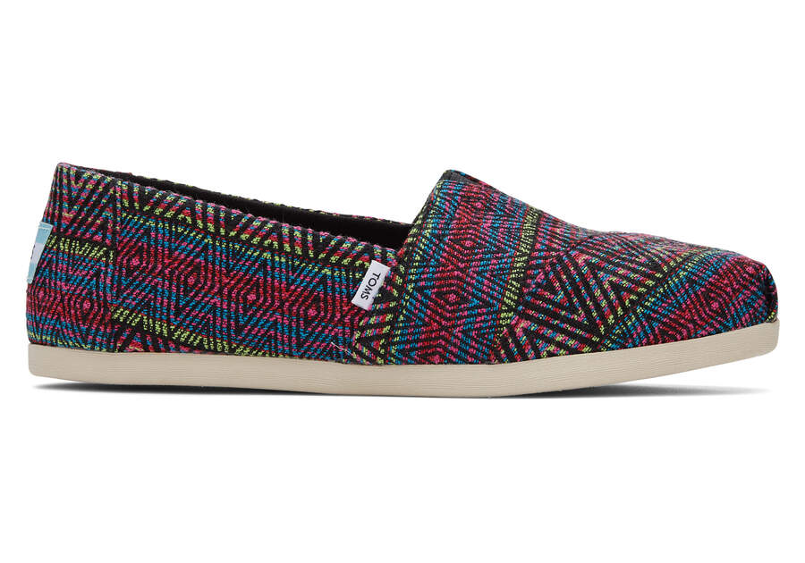 Toms Alpargata Global Woven Negras Chile | CL016-605