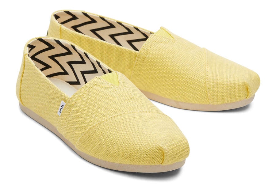 Toms Alpargata Heritage Lona Amarillo Chile | CL326-117