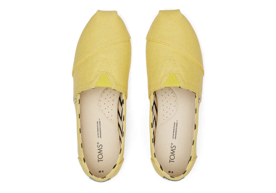 Toms Alpargata Heritage Lona Amarillo Chile | CL326-117