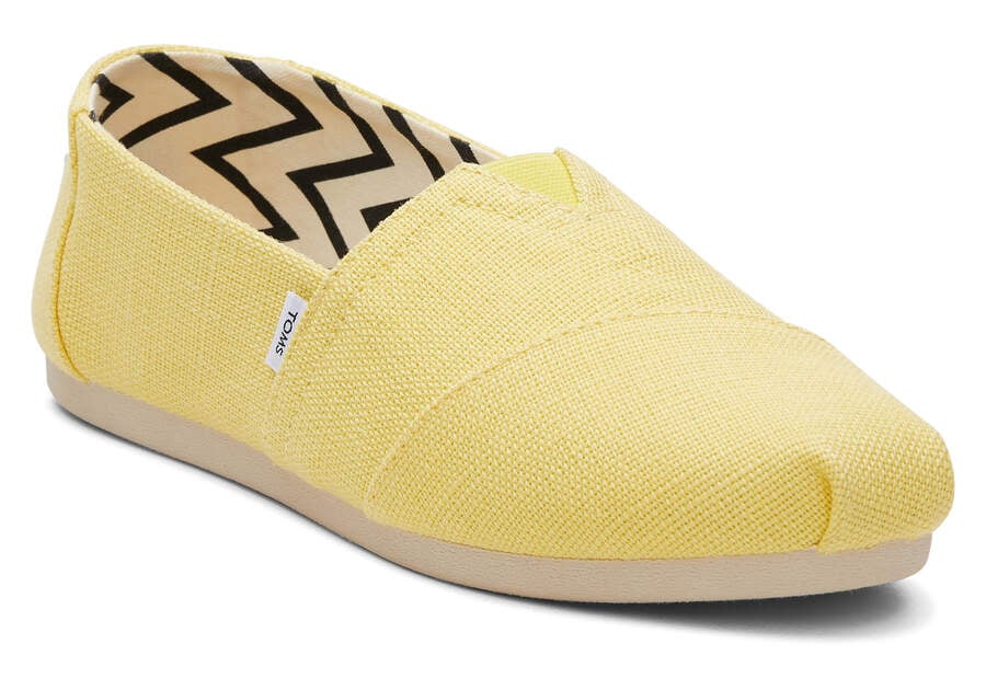 Toms Alpargata Heritage Lona Amarillo Chile | CL326-117