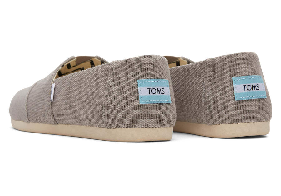 Toms Alpargata Heritage Lona Anchos Ancho Gris Chile | CL819-612