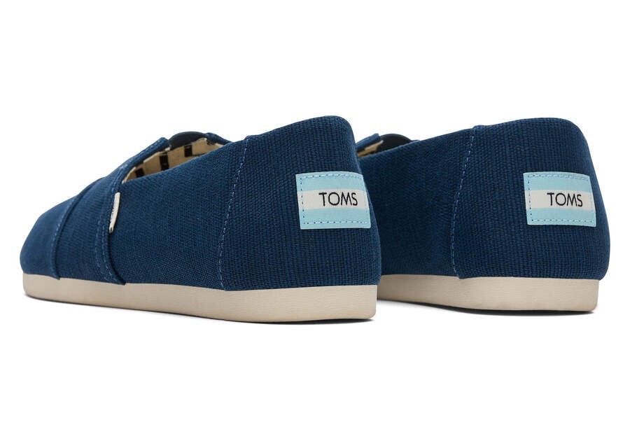 Toms Alpargata Heritage Lona Azules Chile | CL266-343