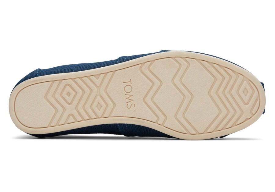 Toms Alpargata Heritage Lona Azules Chile | CL266-343