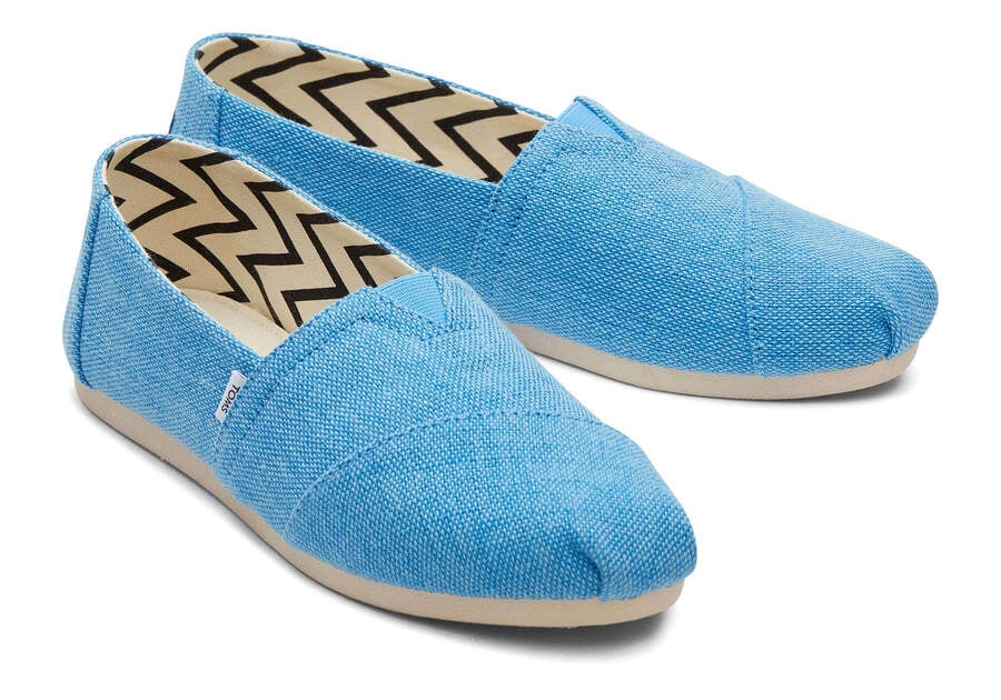 Toms Alpargata Heritage Lona Azules Chile | CL919-325