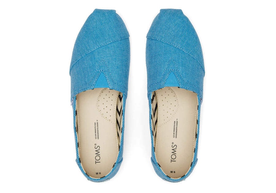 Toms Alpargata Heritage Lona Azules Chile | CL919-325