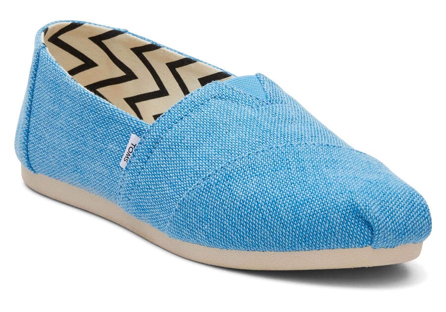 Toms Alpargata Heritage Lona Azules Chile | CL919-325