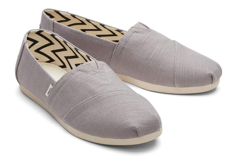 Toms Alpargata Heritage Lona Gris Chile | CL670-771