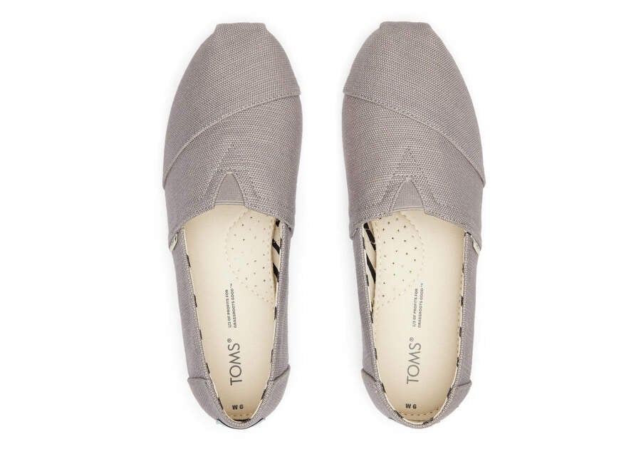 Toms Alpargata Heritage Lona Gris Chile | CL670-771