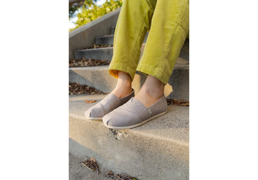 Toms Alpargata Heritage Lona Gris Chile | CL670-771