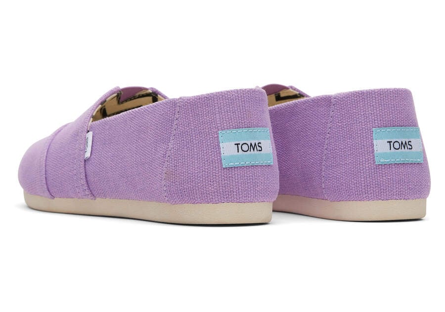 Toms Alpargata Heritage Lona Moradas Chile | CL810-455