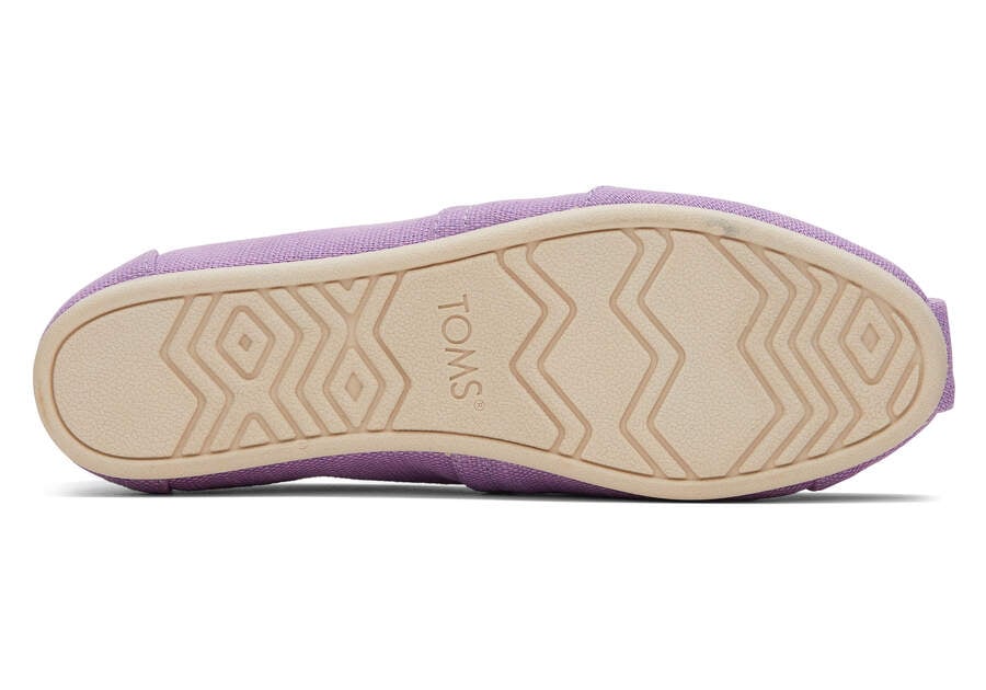 Toms Alpargata Heritage Lona Moradas Chile | CL810-455