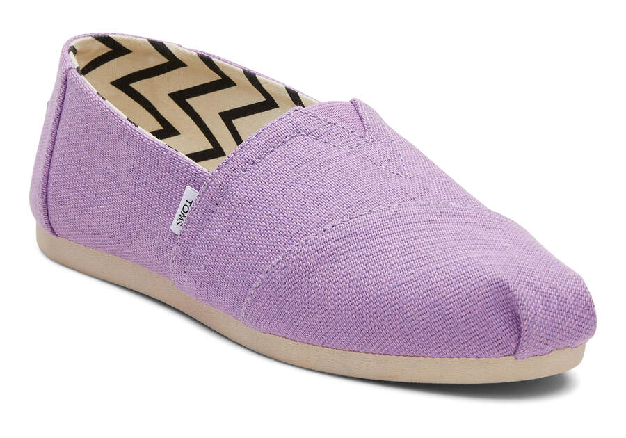 Toms Alpargata Heritage Lona Moradas Chile | CL810-455