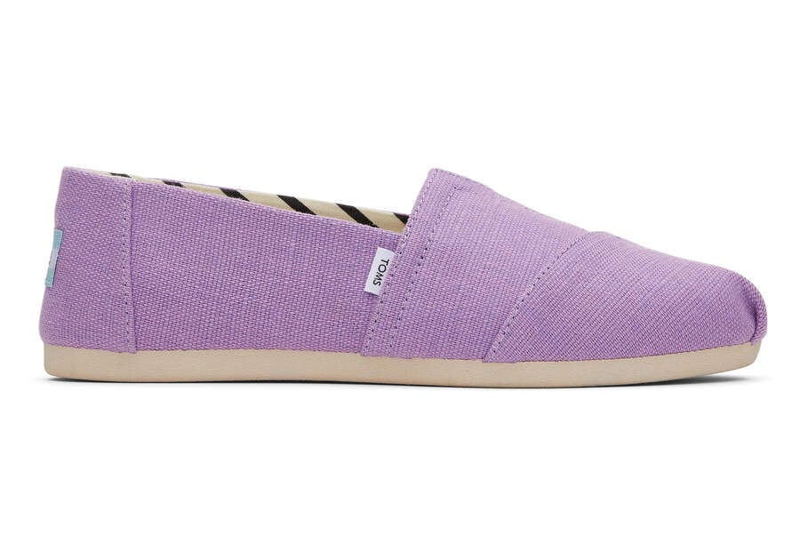 Toms Alpargata Heritage Lona Moradas Chile | CL810-455