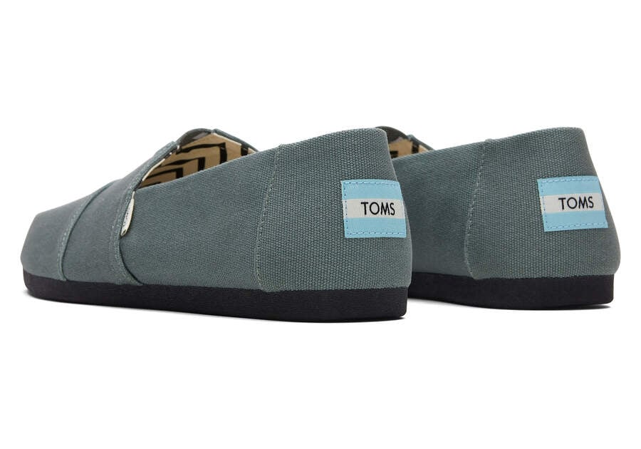 Toms Alpargata Heritage Lona Verde Chile | CL006-352