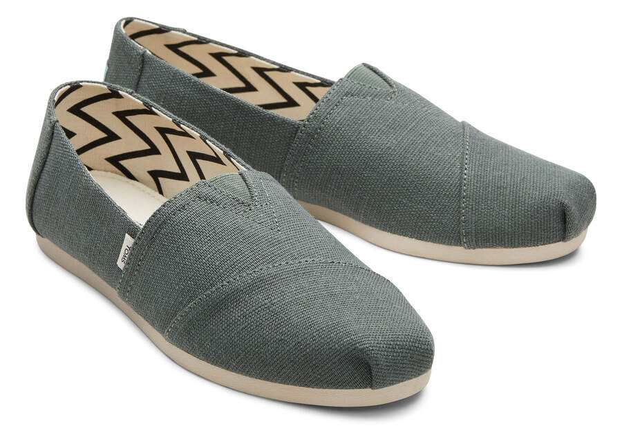 Toms Alpargata Heritage Lona Verde Chile | CL689-012