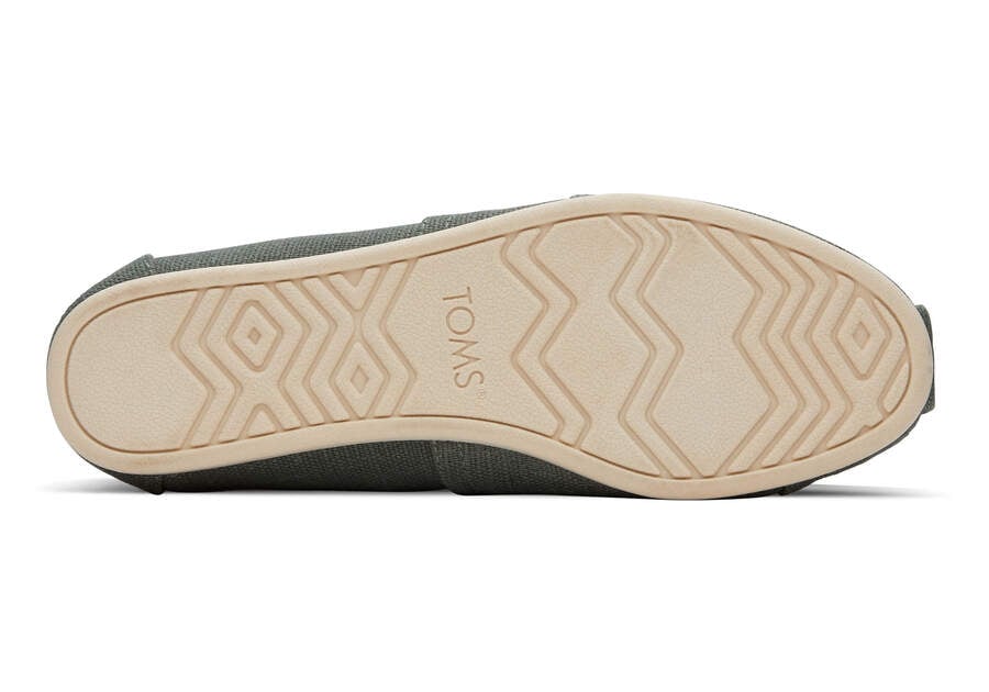 Toms Alpargata Heritage Lona Verde Chile | CL689-012