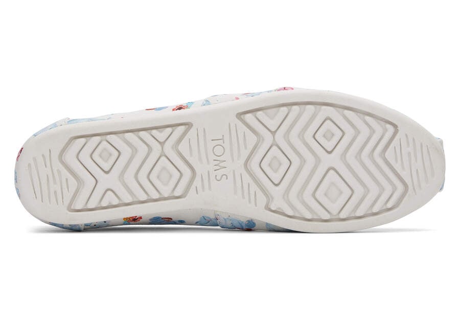 Toms Alpargata Hippos Blancas Chile | CL316-401