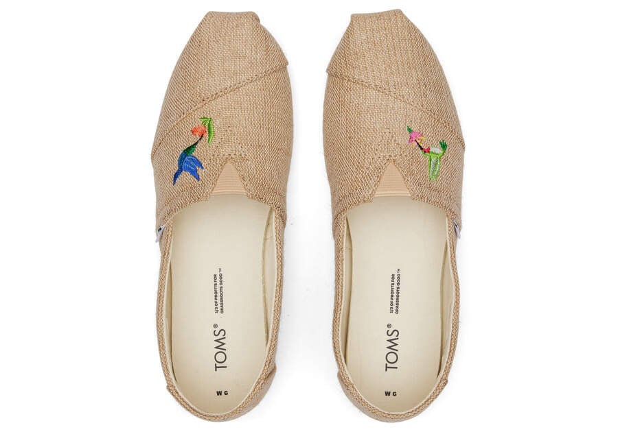 Toms Alpargata Hummingbirds Marrones Chile | CL073-368