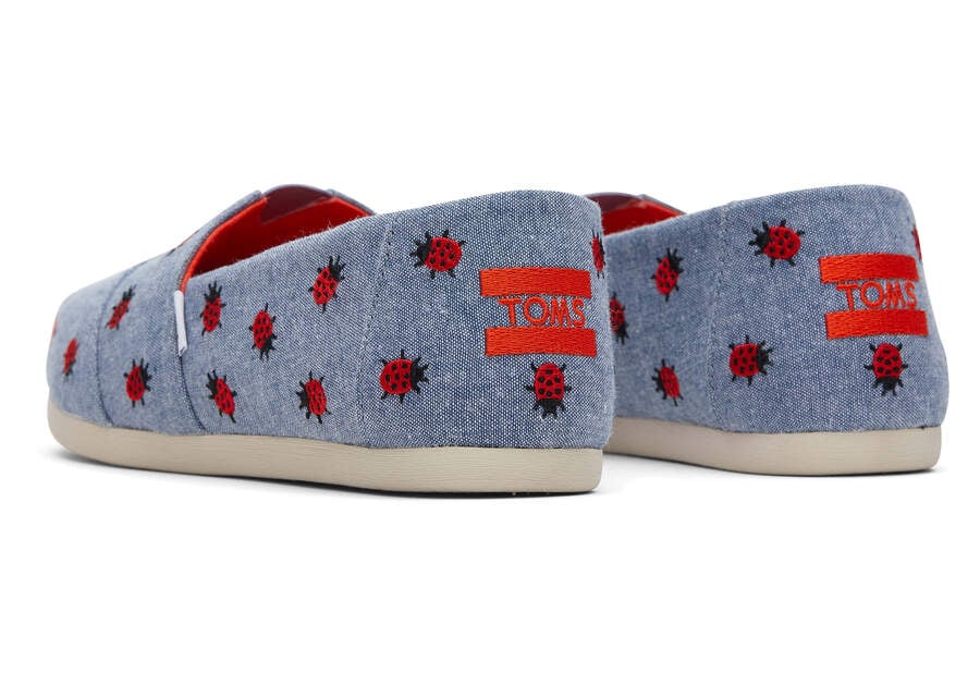 Toms Alpargata Ladybugs Azules Chile | CL354-408