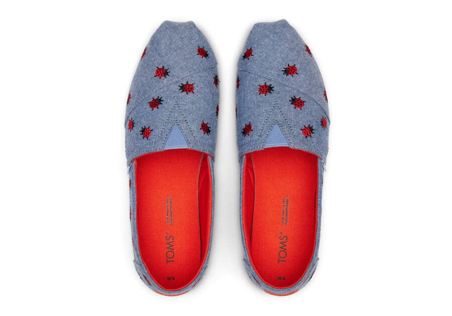 Toms Alpargata Ladybugs Azules Chile | CL354-408