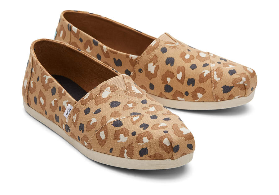 Toms Alpargata Leopard Marrones Leopardo Chile | CL987-297