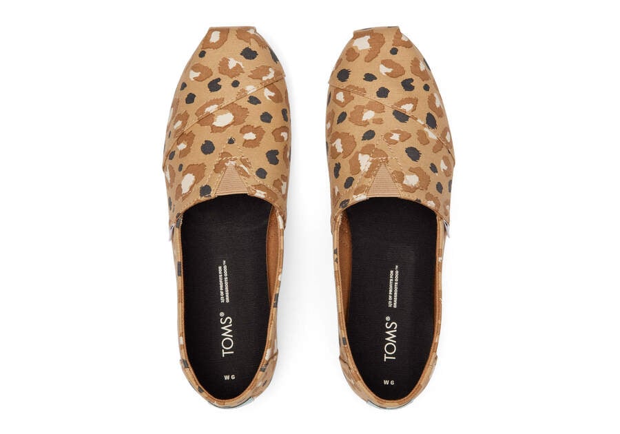 Toms Alpargata Leopard Marrones Leopardo Chile | CL987-297