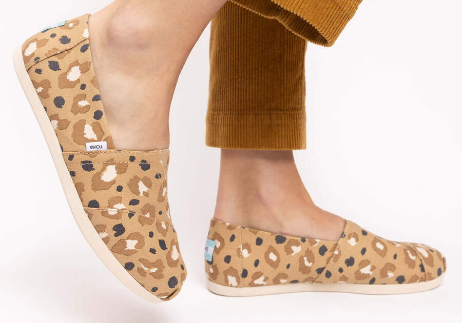 Toms Alpargata Leopard Marrones Leopardo Chile | CL987-297