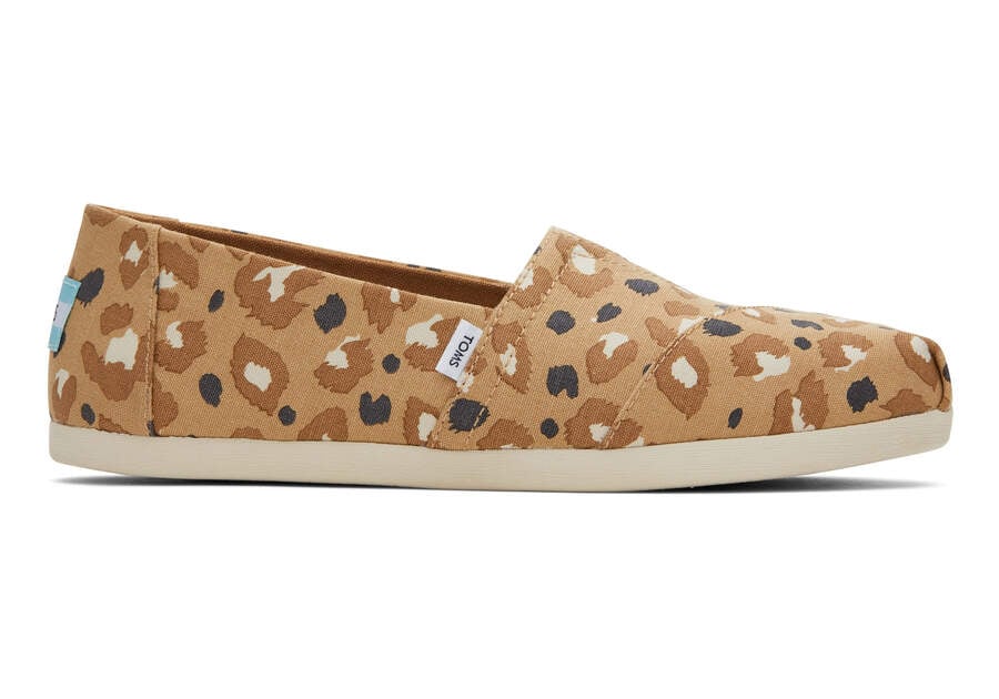 Toms Alpargata Leopard Marrones Leopardo Chile | CL987-297