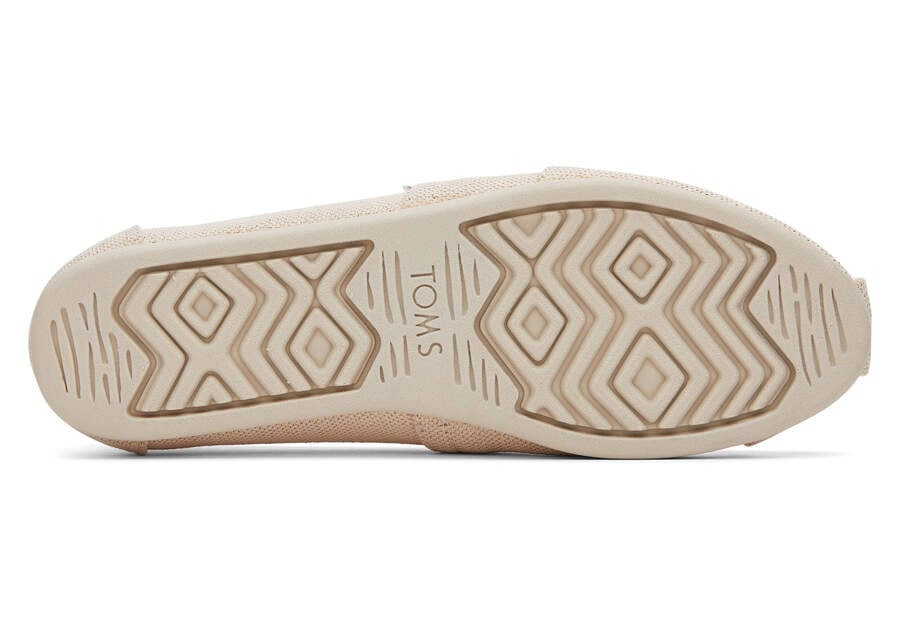 Toms Alpargata Metallic Linen Rosas Metal Chile | CL650-657