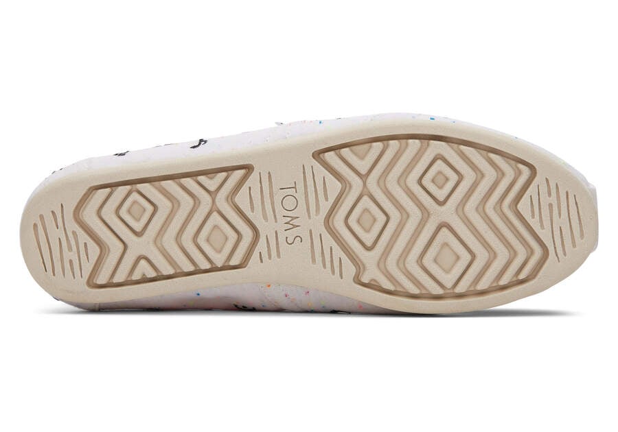 Toms Alpargata Music Notes Beige Chile | CL750-972