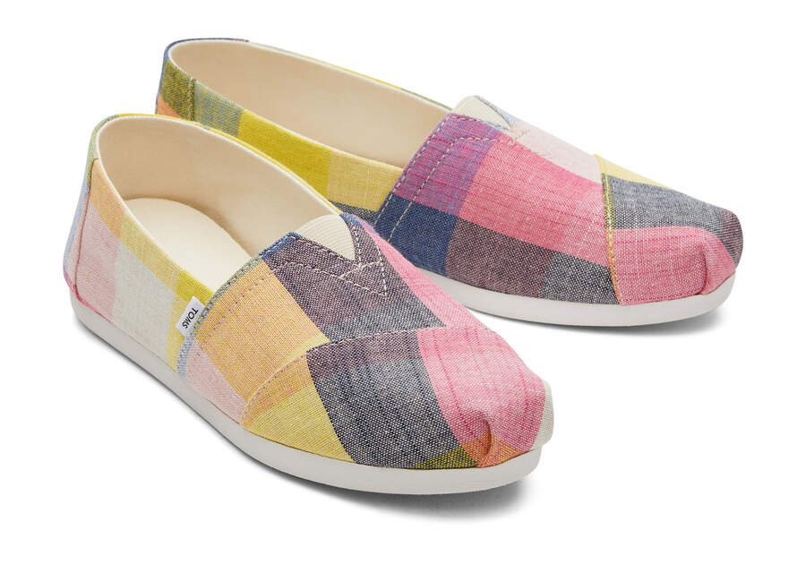 Toms Alpargata Picnic Plaid Multicolor Chile | CL703-396