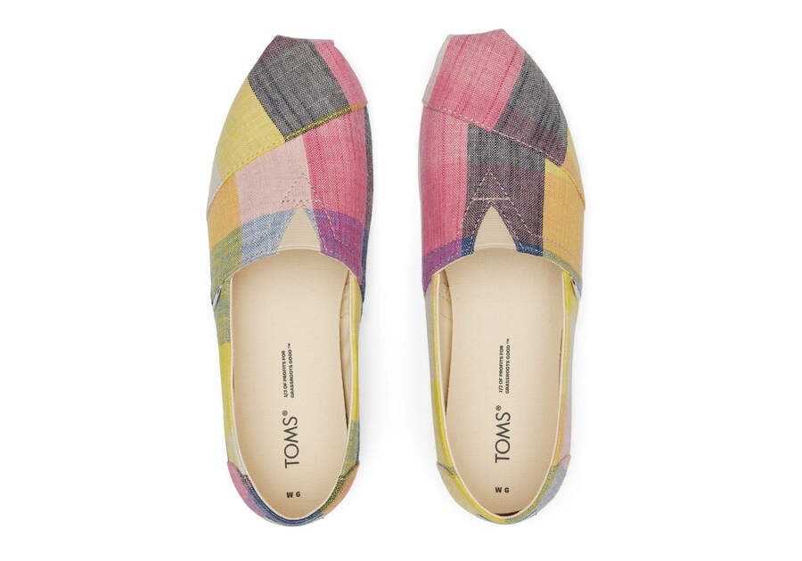 Toms Alpargata Picnic Plaid Multicolor Chile | CL703-396