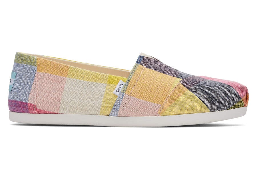 Toms Alpargata Picnic Plaid Multicolor Chile | CL703-396