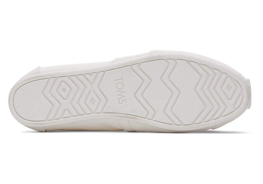 Toms Alpargata Recycled Algodon Lona Blancas Chile | CL274-236