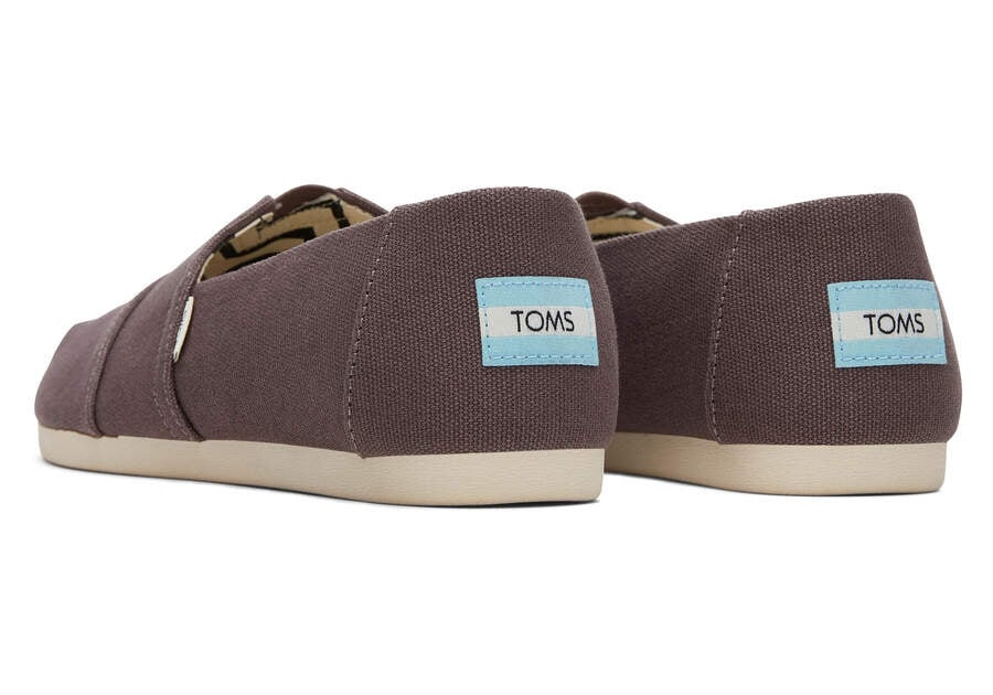 Toms Alpargata Recycled Algodon Lona Gris Chile | CL074-363