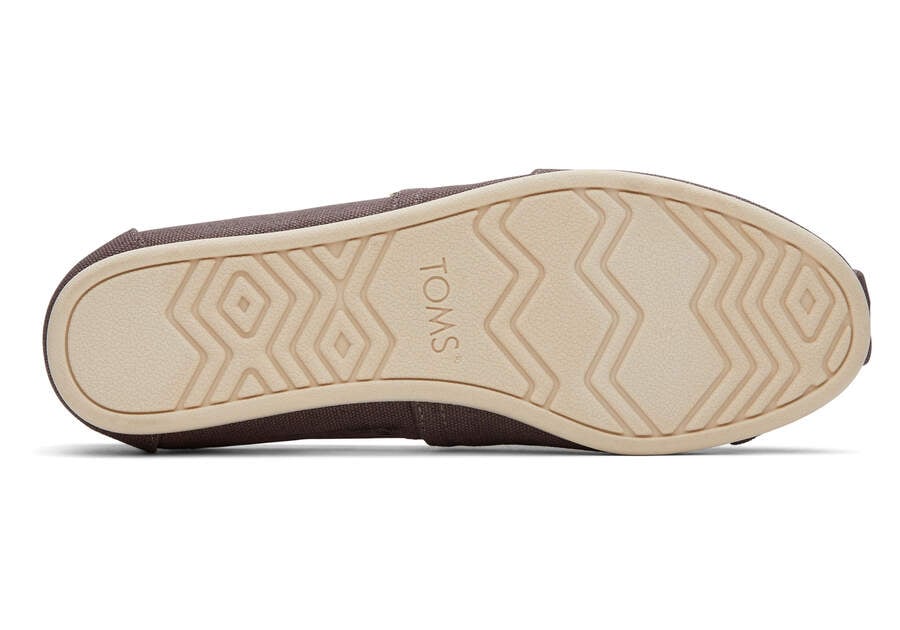 Toms Alpargata Recycled Algodon Lona Gris Chile | CL074-363