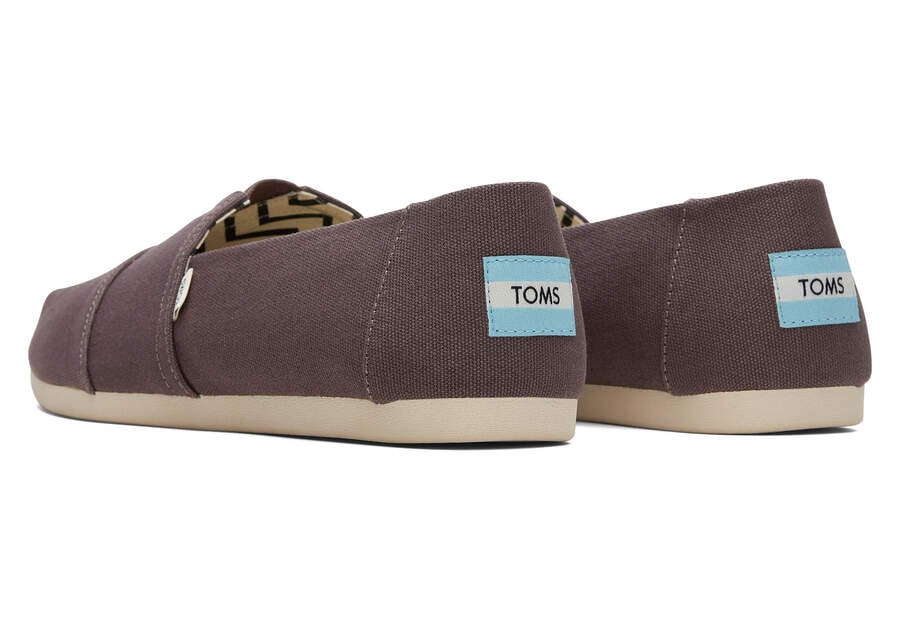 Toms Alpargata Recycled Algodon Lona Gris Chile | CL803-292