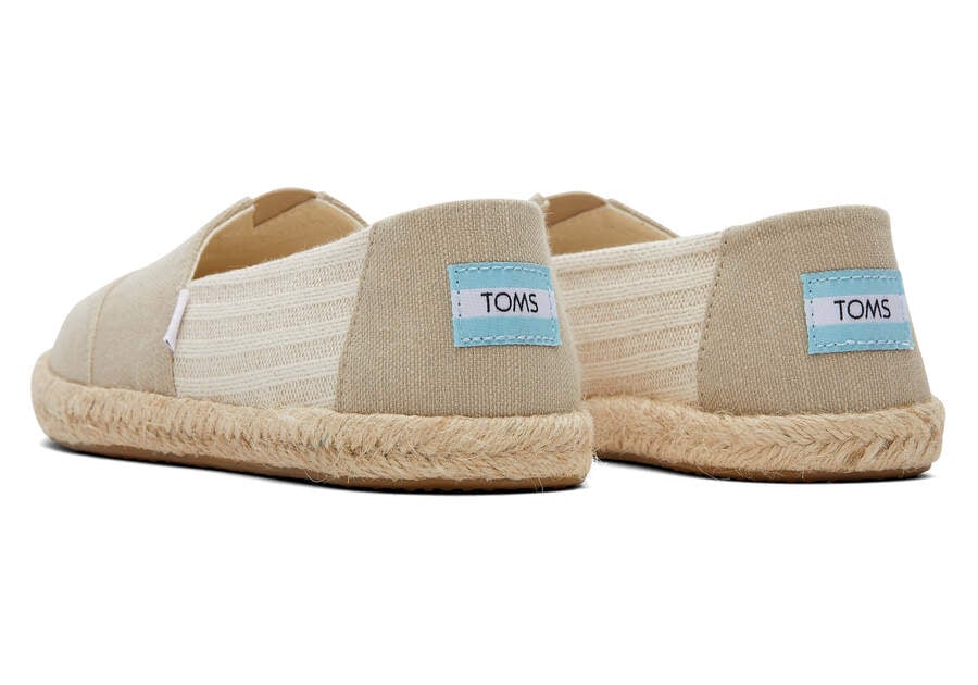 Toms Alpargata Recycled Algodon Rope Alpargata Marrones Chile | CL639-355