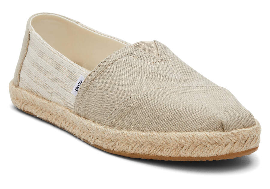 Toms Alpargata Recycled Algodon Rope Alpargata Marrones Chile | CL639-355