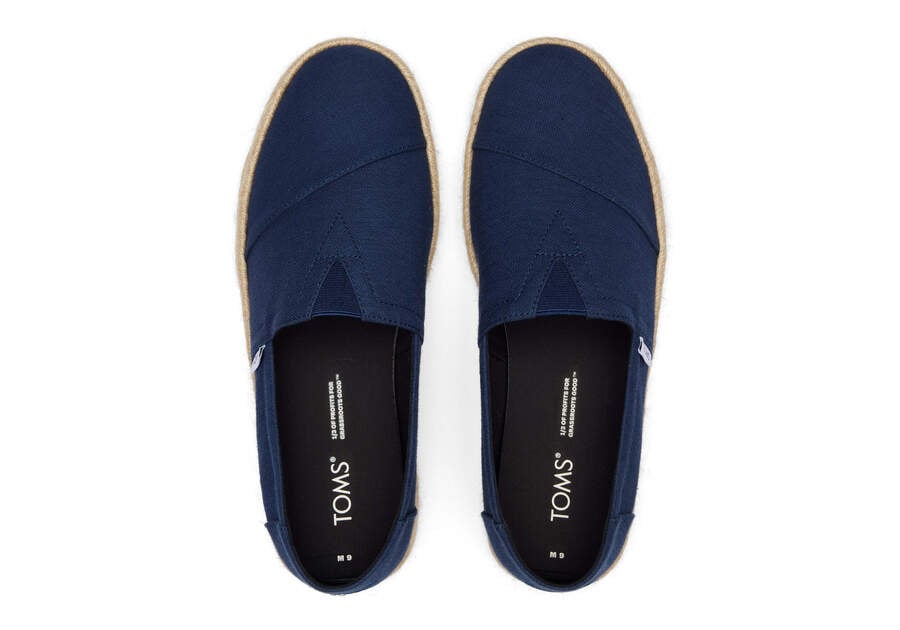 Toms Alpargata Rope 2.0 Azul Marino Chile | CL561-836