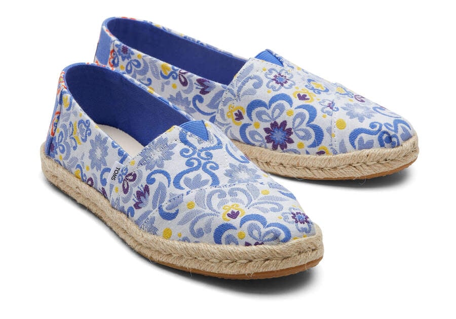 Toms Alpargata Rope Alpargata Azules Azul Marino Chile | CL753-703