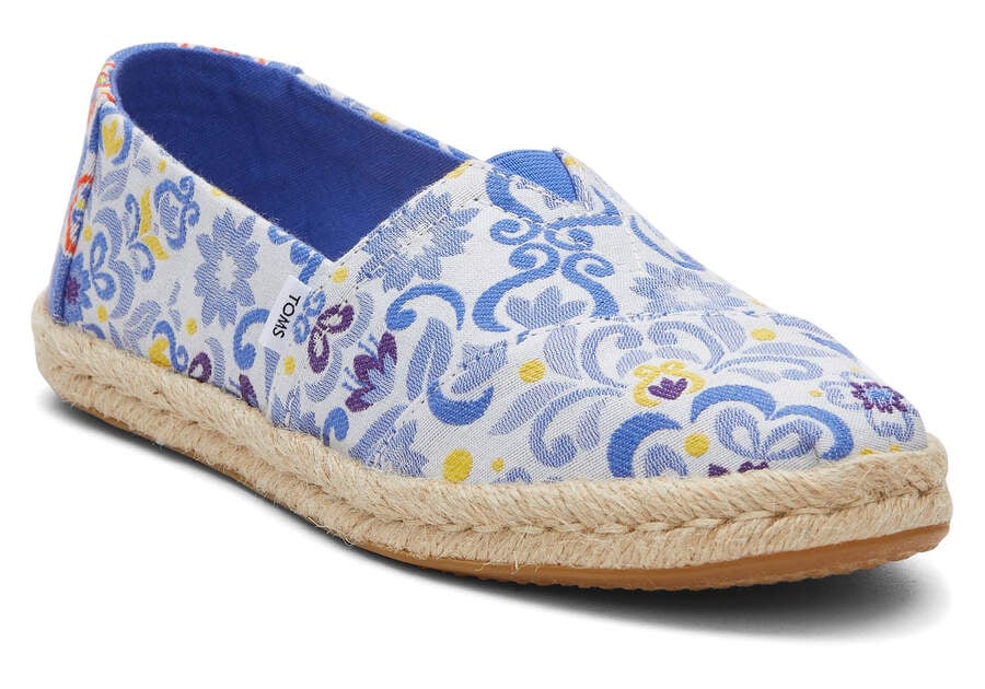 Toms Alpargata Rope Alpargata Azules Azul Marino Chile | CL753-703