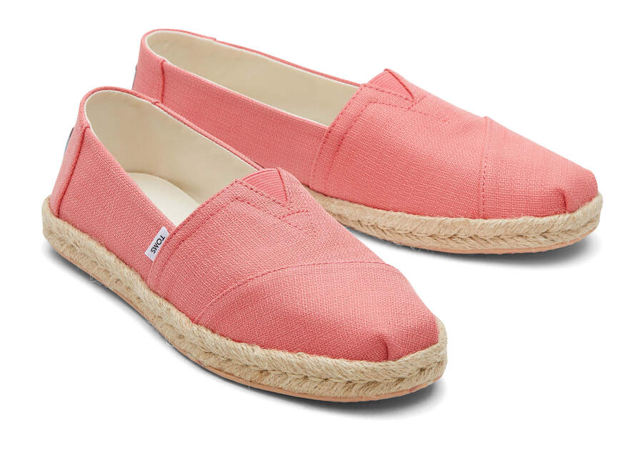 Toms Alpargata Rope Alpargata Coral Chile | CL759-643