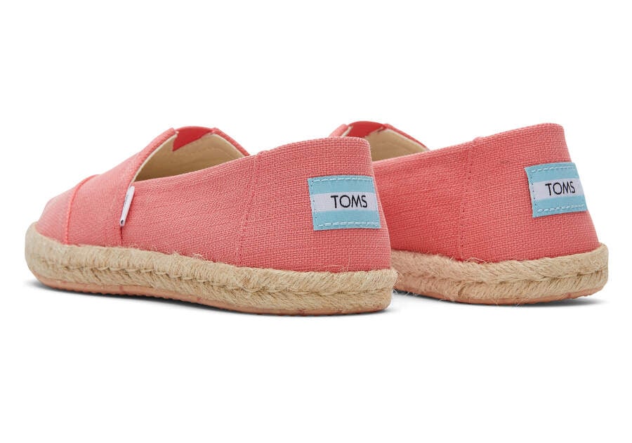 Toms Alpargata Rope Alpargata Coral Chile | CL759-643