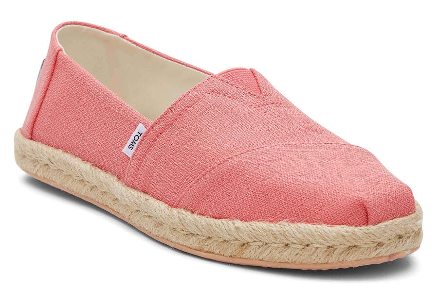 Toms Alpargata Rope Alpargata Coral Chile | CL759-643