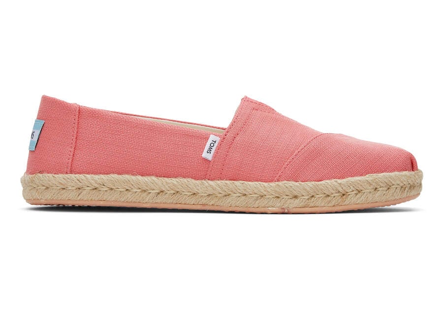 Toms Alpargata Rope Alpargata Coral Chile | CL759-643