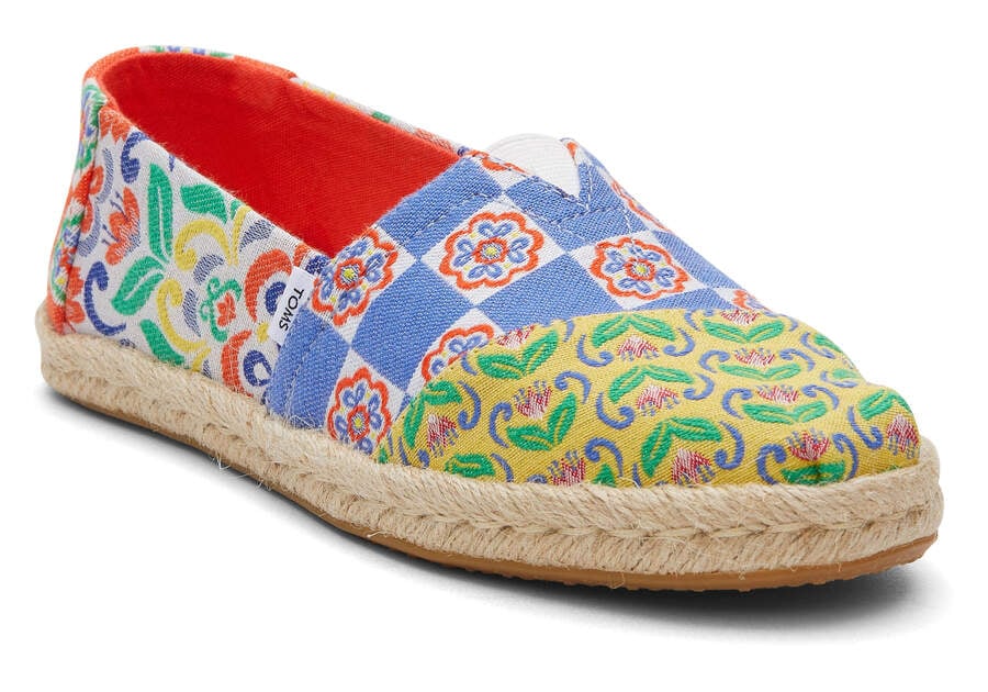 Toms Alpargata Rope Alpargata Rojas Azul Marino Chile | CL137-497